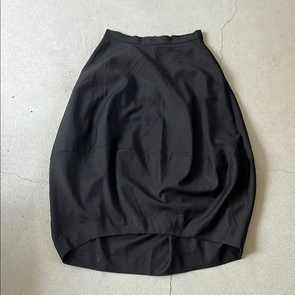 COS Elegant Black Bubble Skirt